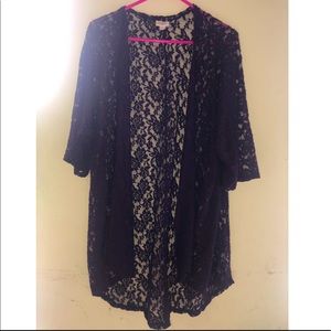 LulaRoe Lindsey Cardigan Lace